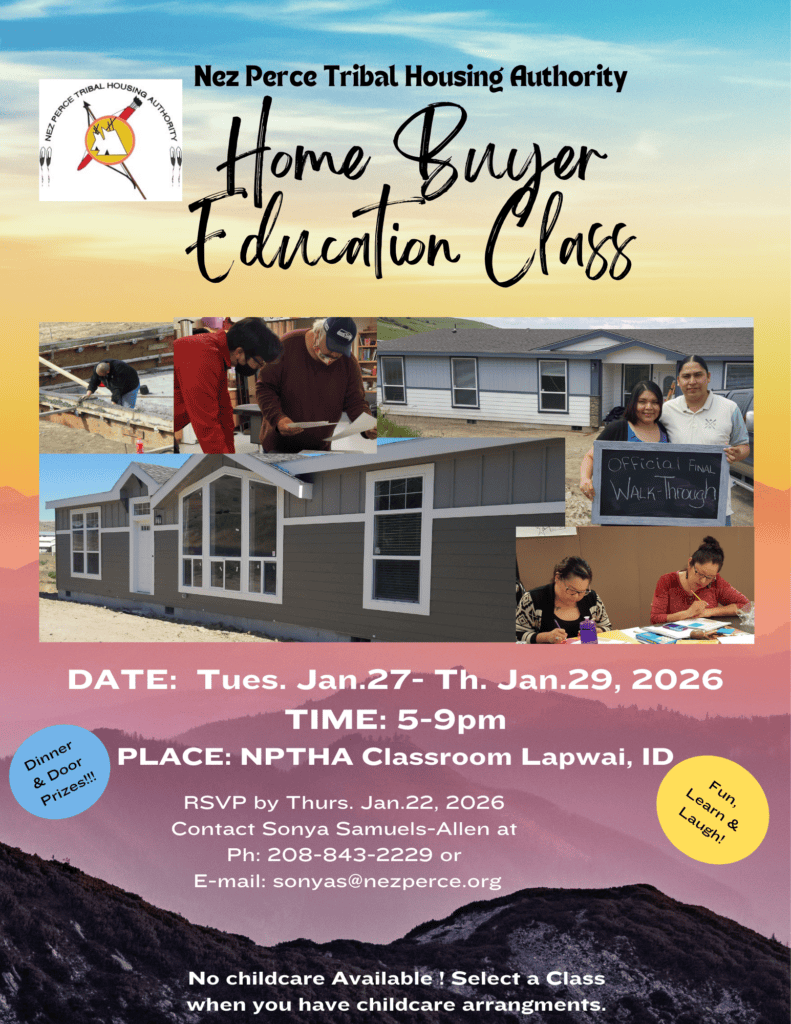 HBE Flyer Jan 2026 Lapwai